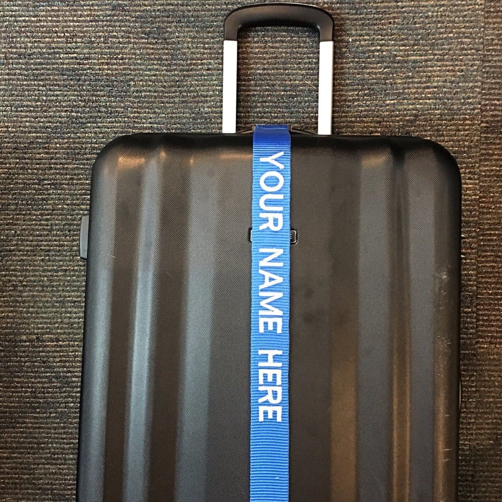 Personalized Luggage Strap - BigTags.  Tag It's your!