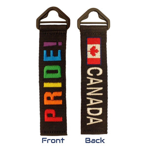 Pride Luggage Tag - Canada Flag - BigTags.  Tag It's your!